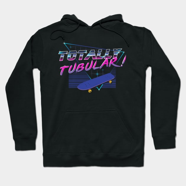 Totally Tubular Hoodie by Vincent Trinidad Art